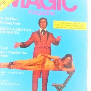 November1975 Houdini's MAGIC MAGAZINE Magician Book Houdini Magic Tricks 4 Ace